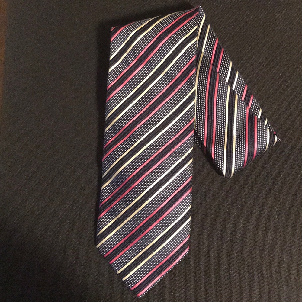 KOLTE Tie - Vintage 100% silk designer men’s tie